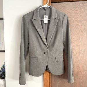 Gray blazer